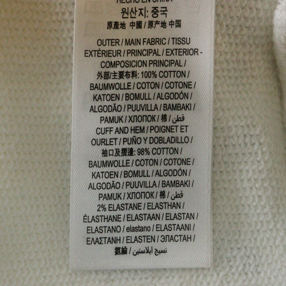 BURBERRY(バーバリー) ホースフェリー ロゴプリント プルオーバースウェットパーカー フーディー ホワイト