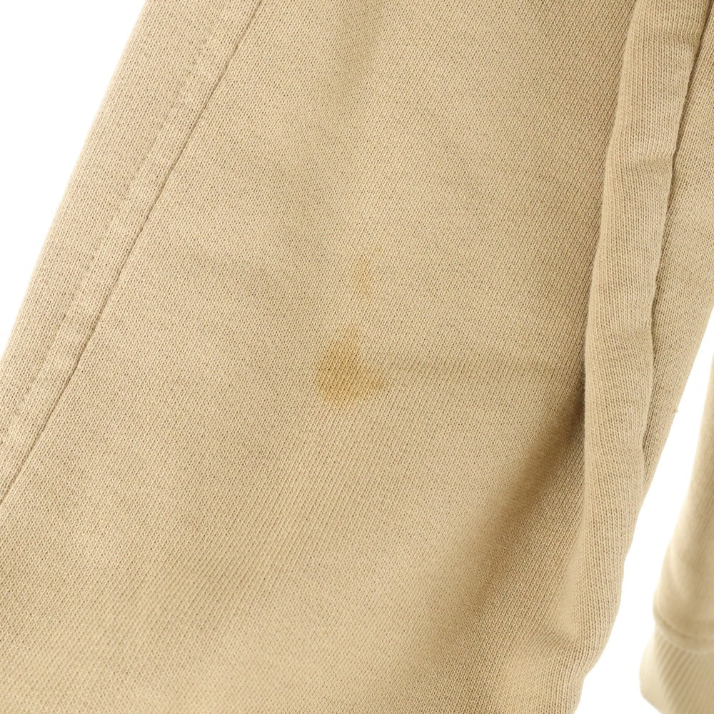 BURBERRY(バーバリー) Embroidered Logo Oversized Hoodie エンブロイダードロゴ オーバーサイズ プルオーバーパーカー フーディ ベージュ