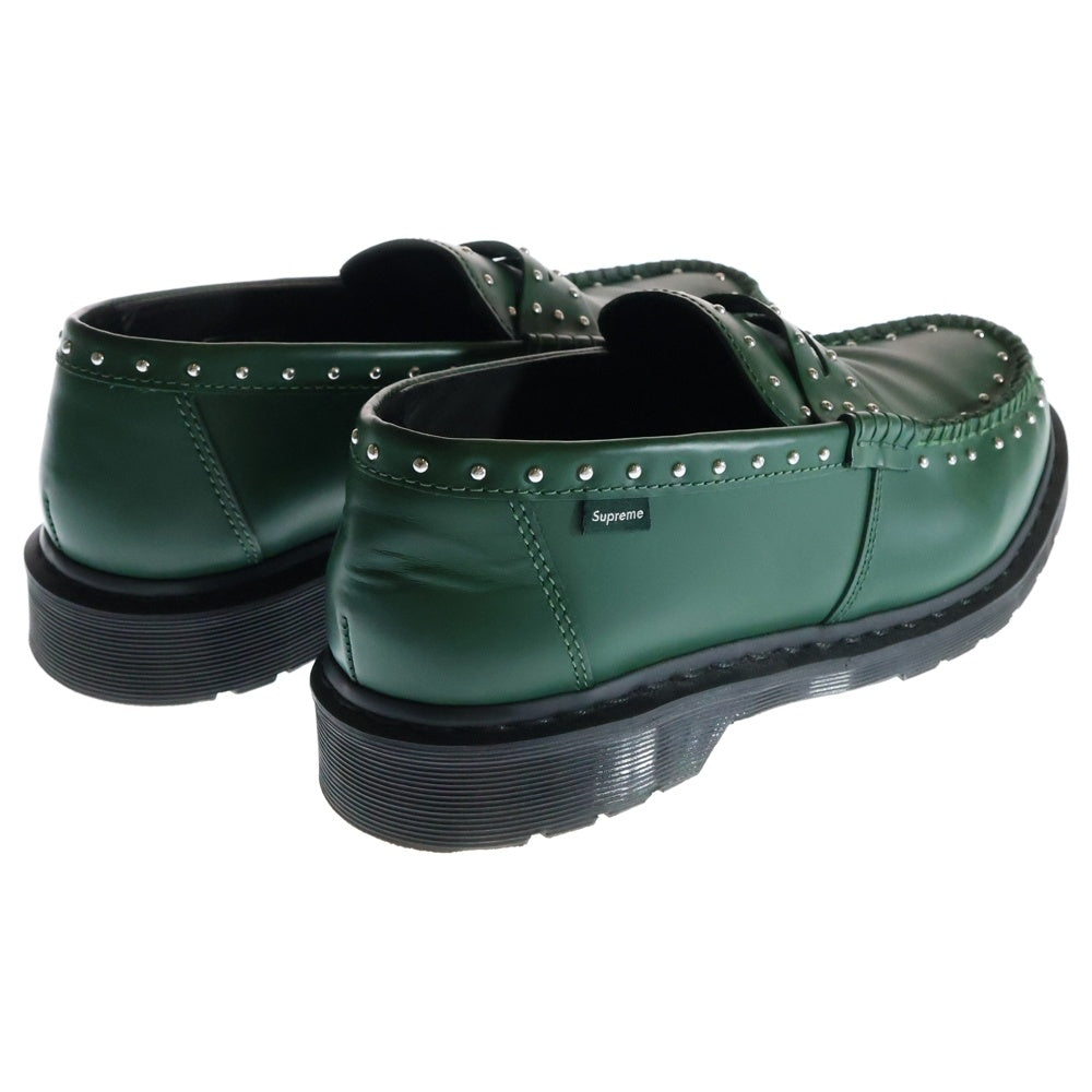 SUPREME(シュプリーム) 25SS × Dr.Martens Studded Penton Loafer × ドクターマーチン スタッズ ペントン ローファー US11/29cm グリーン