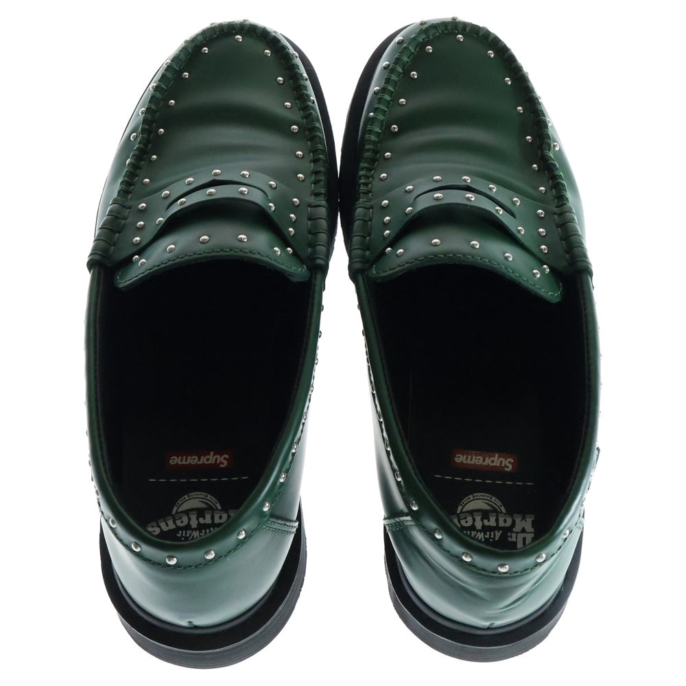 SUPREME(シュプリーム) 25SS × Dr.Martens Studded Penton Loafer × ドクターマーチン スタッズ ペントン ローファー US11/29cm グリーン