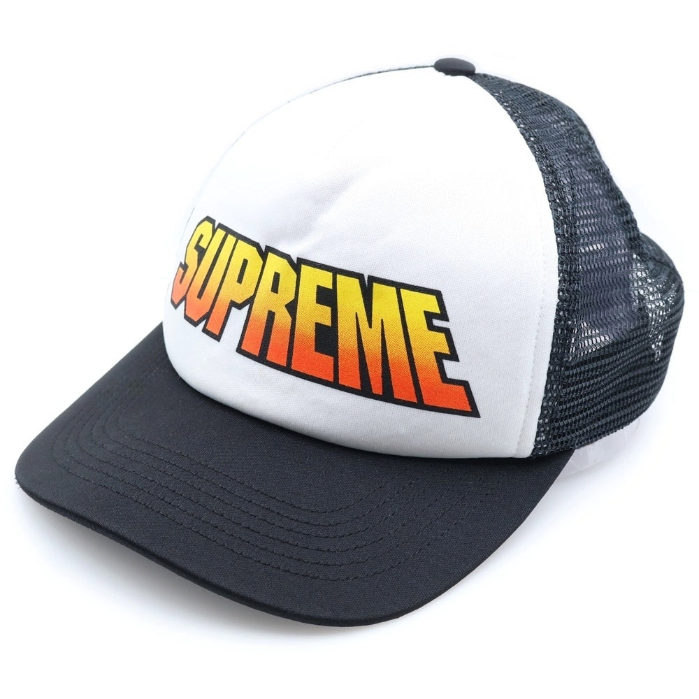 SUPREME(シュプリーム) 24SS Gradient MeshBack5-Panel Black グラディエント 5パネル メッシュトッラカーキャップ