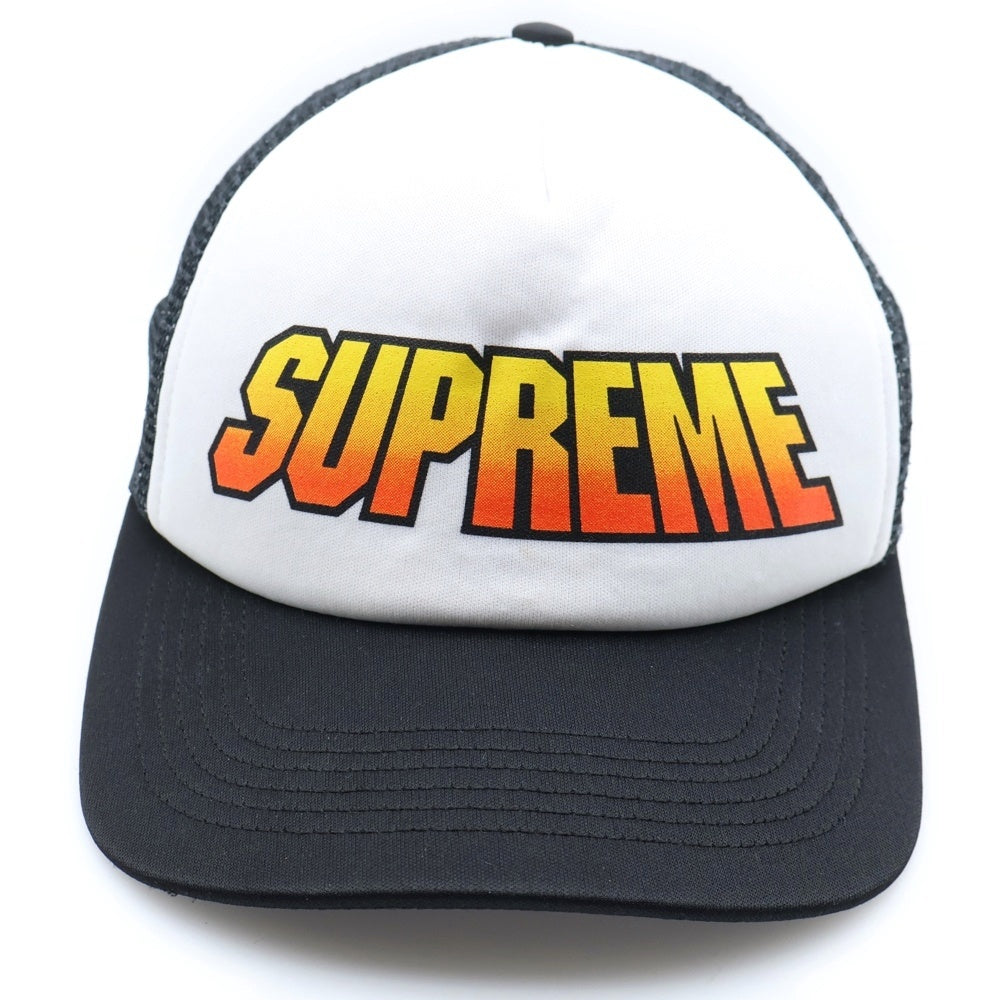 SUPREME(シュプリーム) 24SS Gradient MeshBack5-Panel Black グラディエント 5パネル メッシュトッラカーキャップ