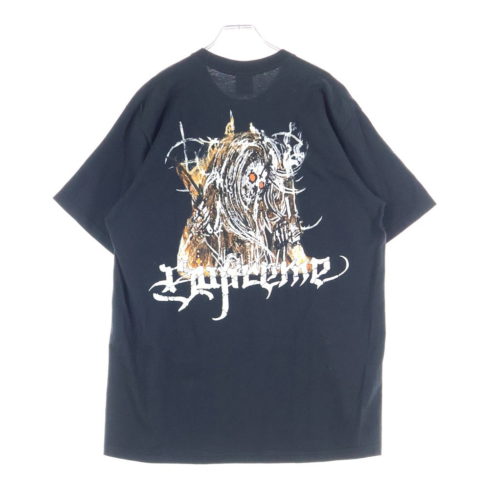 SUPREME(シュプリーム) 24AW Satan Tee サタン バッグプリント 半袖Tシャツ カットソー ブラック