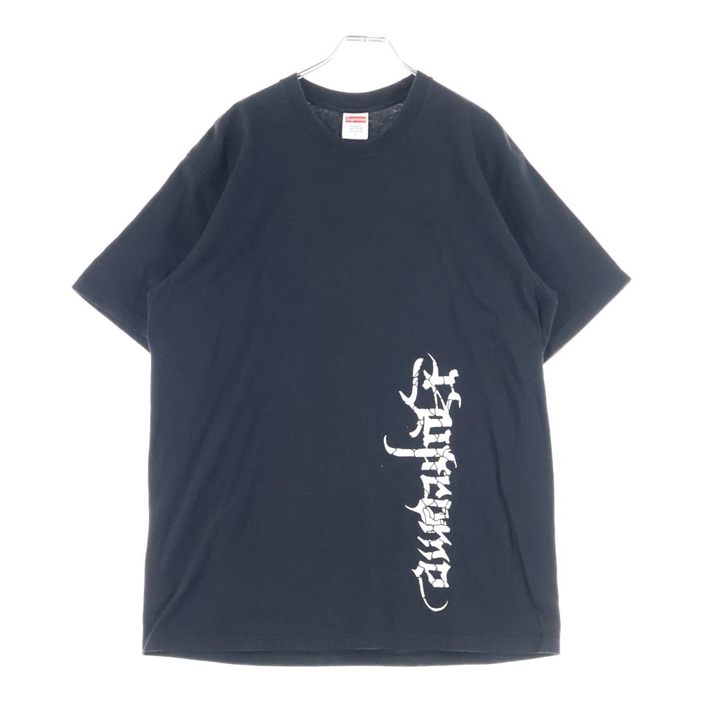 SUPREME(シュプリーム) 24AW Satan Tee サタン バッグプリント 半袖Tシャツ カットソー ブラック