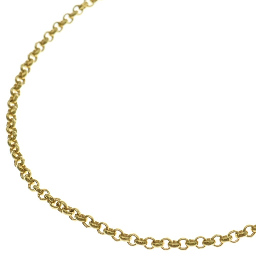 CHROME HEARTS(クロムハーツ) 22K オールド刻印 NECKCHAIN R20 ロールチェーンネックレス 20inch ゴールド BCA011