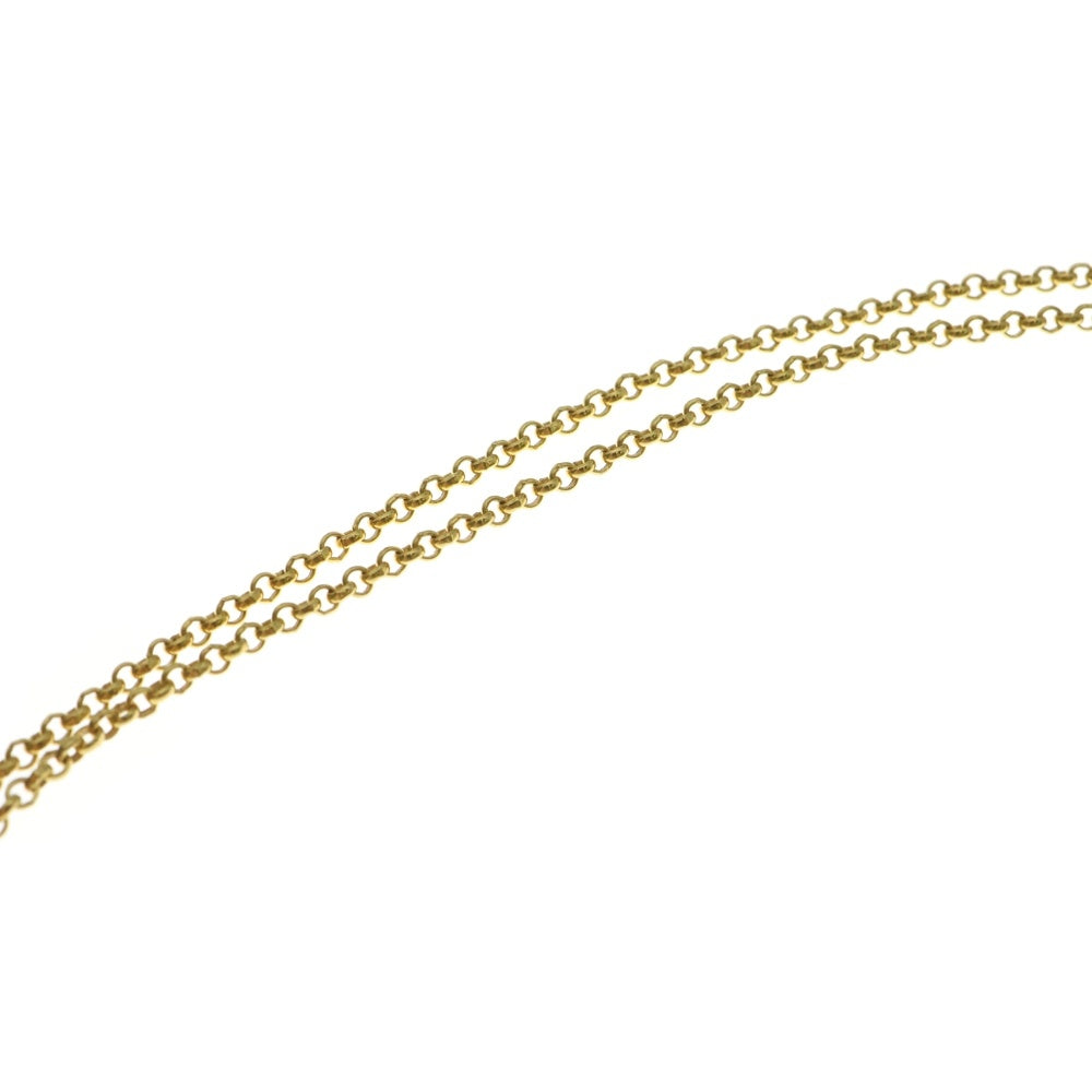 CHROME HEARTS(クロムハーツ) 22K オールド刻印 NECKCHAIN R20 ロールチェーンネックレス 20inch ゴールド BCA011