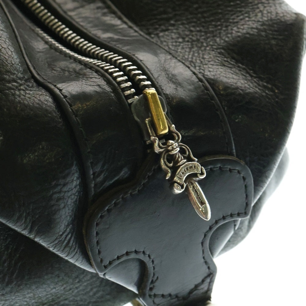 CHROME HEARTS(クロムハーツ) Small Shaving スモール シェービング ダガージップ セカンドバッグ ブラック