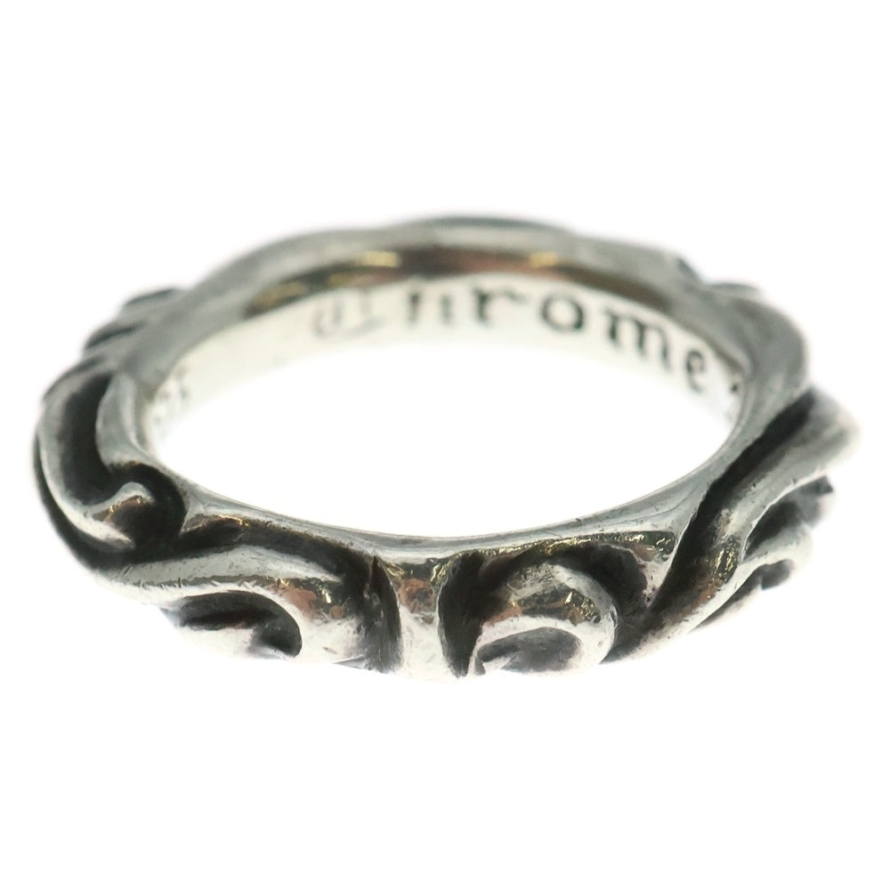 CHROME HEARTS(クロムハーツ) SCRL BAND スクロールバンド リング シルバー BCA351