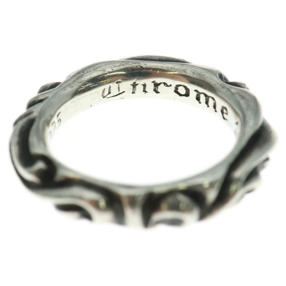 CHROME HEARTS(クロムハーツ) SCRL BAND スクロールバンド リング シルバー BCA351