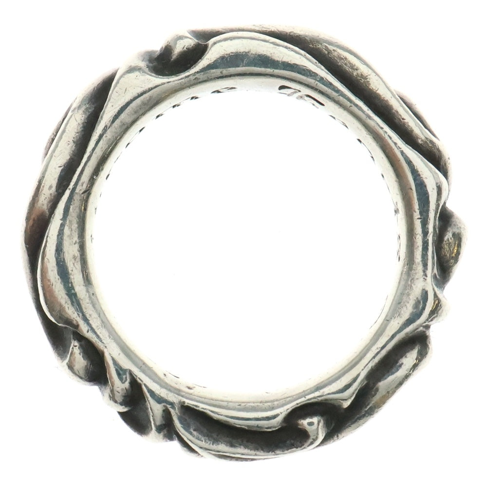 CHROME HEARTS(クロムハーツ) SCRL BAND スクロールバンド リング シルバー BCA351