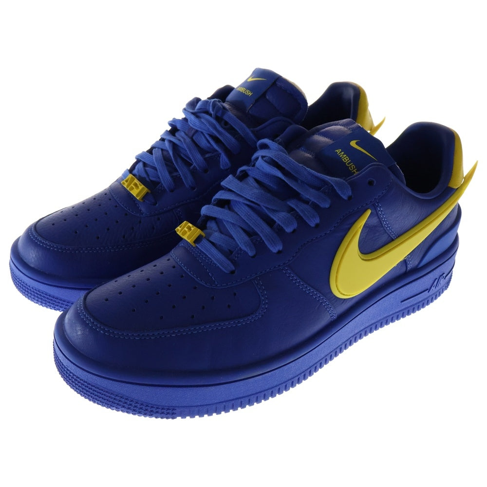 NIKE(ナイキ) ×アンブッシュ Air Force 1 Low Game エアフォース1 ゲームロイヤル アンド ヴィヴィッドサルファー ローカットスニーカー US11/29cm DV3464-400
