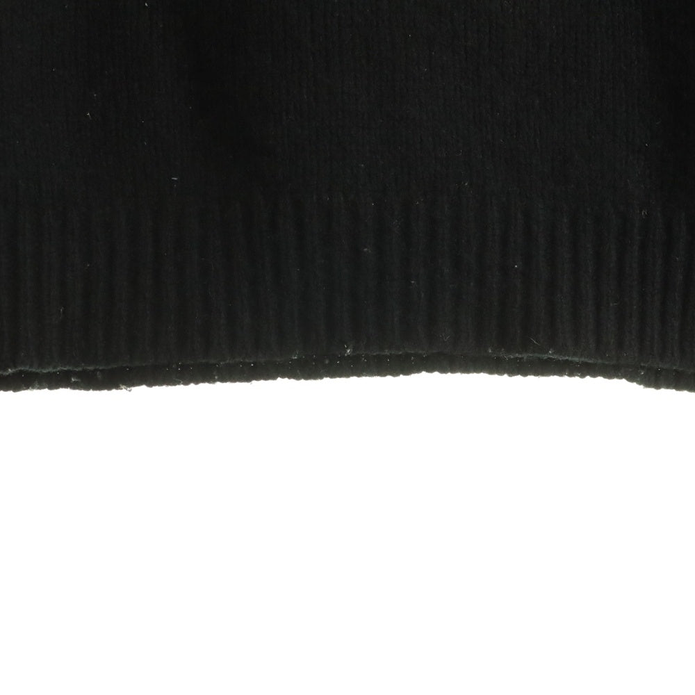 POLO SPORT RALPH LAUREN(ポロスポーツラルフローレン) ハーフスナップ ウール ニットセーター ブラック TMKF7-2270