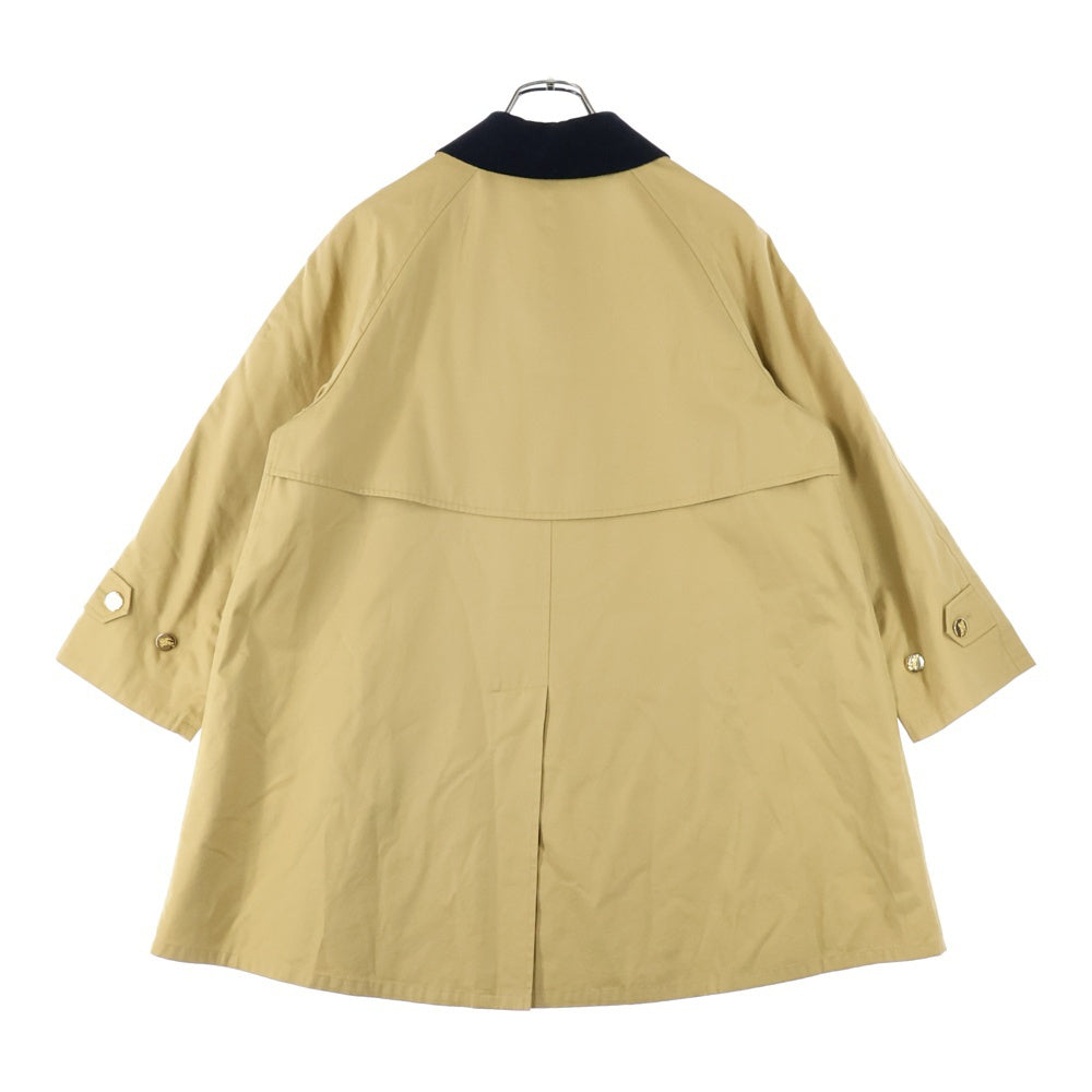 BURBERRY(バーバリー) ノバチェック コットン ステンカラー トレンチコート ロングコート ベージュ C-TK83