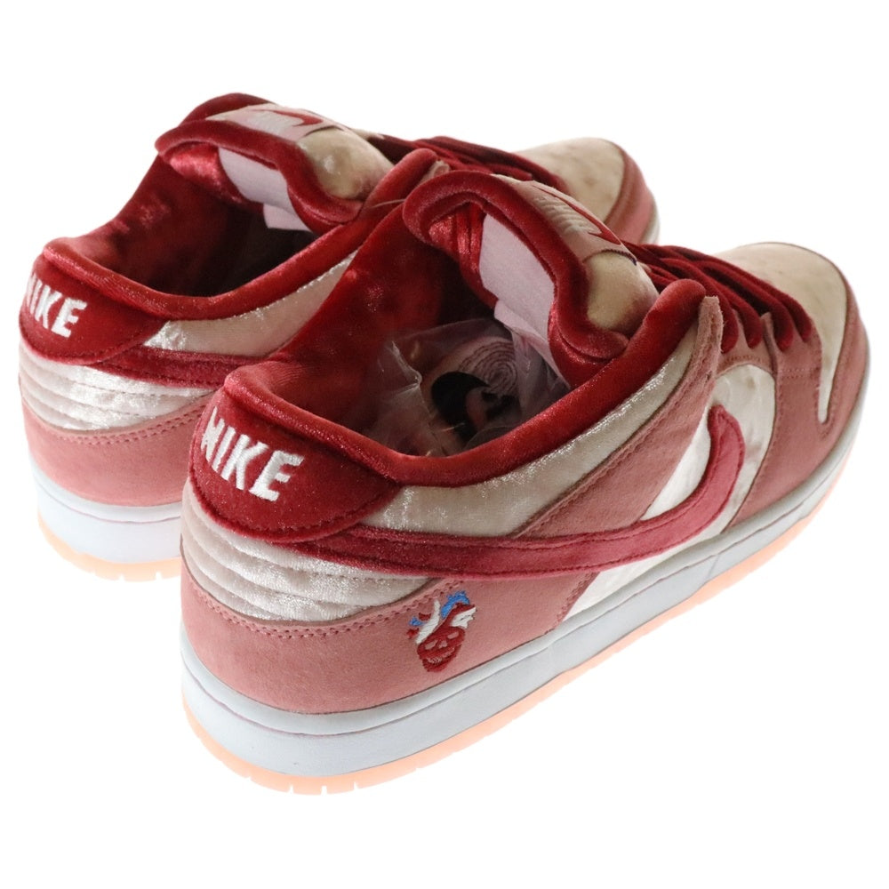 NIKE SB(ナイキエスビー) ×STRANGELOVE DUNK LOW VALENTINE'S DAY ストレンジラブ ダンクロー バレンタインデー ローカットスニーカー ピンク US9.5/27.5cm CT2552-800