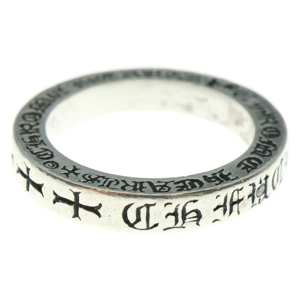 CHROME HEARTS(クロムハーツ) 3mm SPACER FUCKYOU 1PAVE D 3mmスペーサーファックユー 1Pダイヤシルバーリング