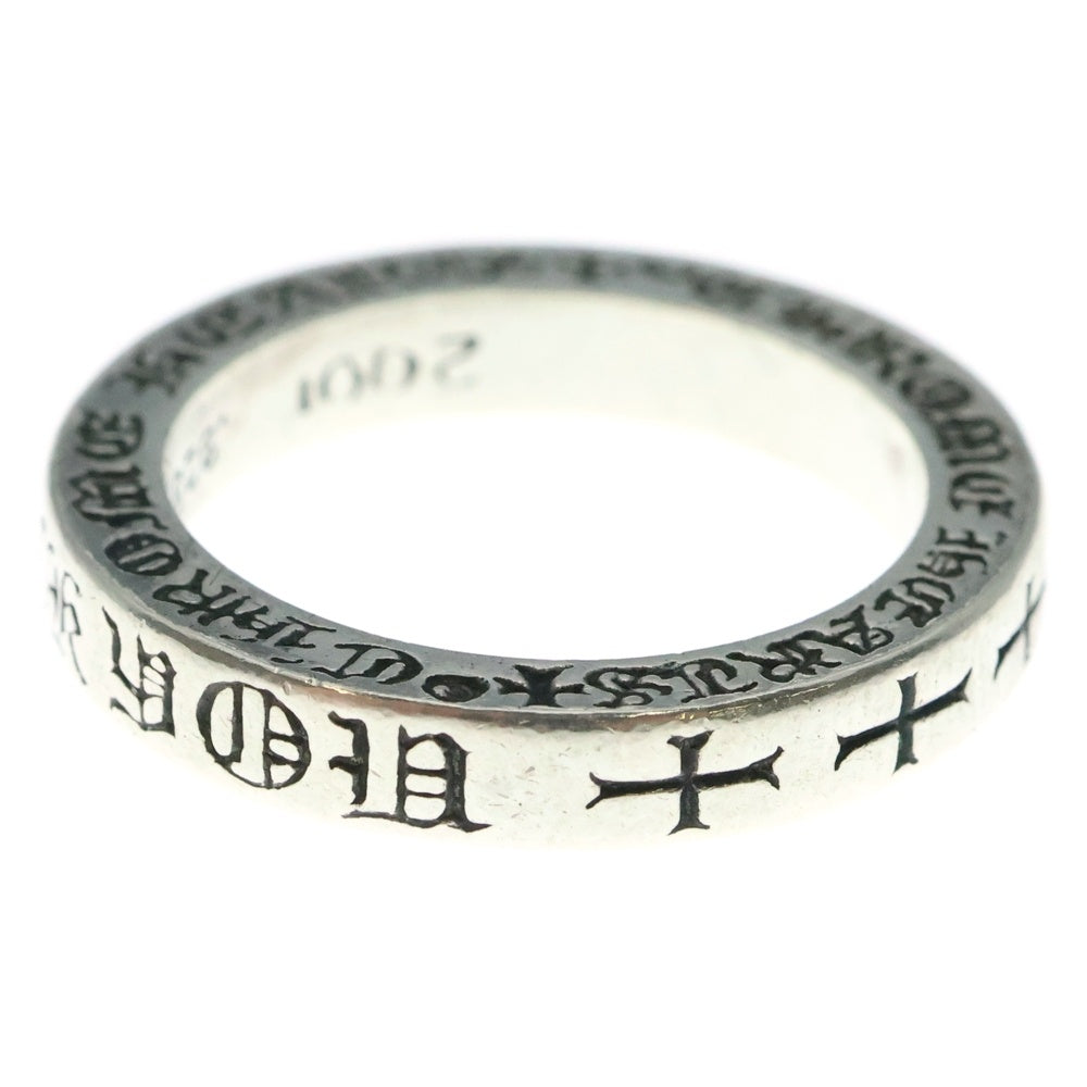 CHROME HEARTS(クロムハーツ) 3mm SPACER FUCKYOU 1PAVE D 3mmスペーサーファックユー 1Pダイヤシルバーリング