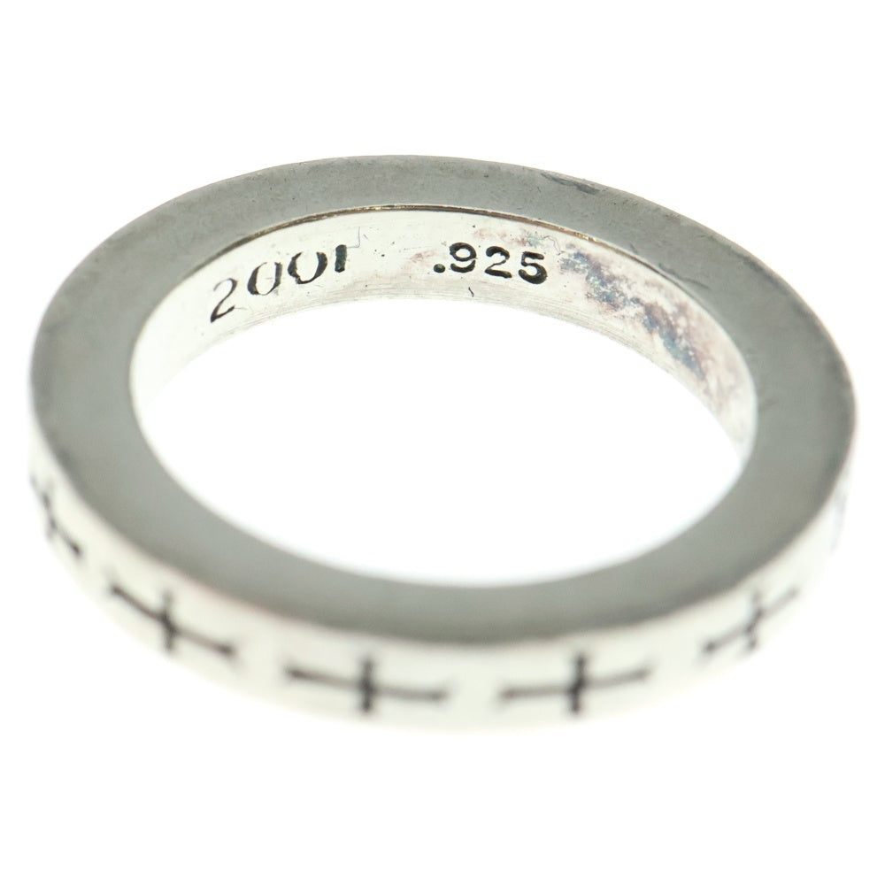 CHROME HEARTS(クロムハーツ) 3mm SPACER FUCKYOU 1PAVE D 3mmスペーサーファックユー 1Pダイヤシルバーリング