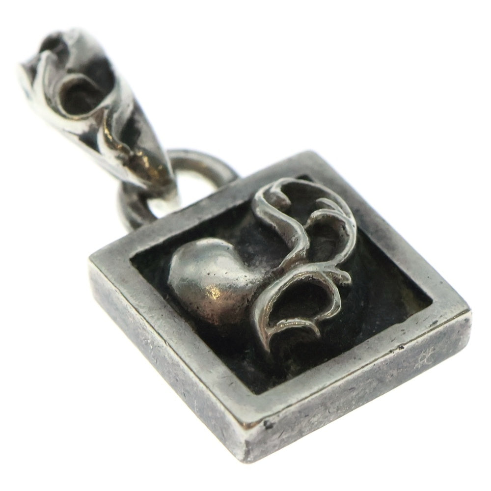CHROME HEARTS(クロムハーツ) FRAMED HEART フレームドハート チャーム ペンダントトップ シルバー BCA273