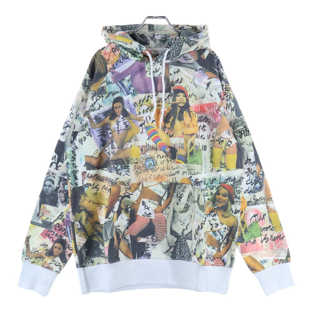 Thames(テムズ) OLL OVER PRINT HOOD オールオーバープリント 総柄 プルオーバースウェットパーカー フーディー マルチ T6HD003
