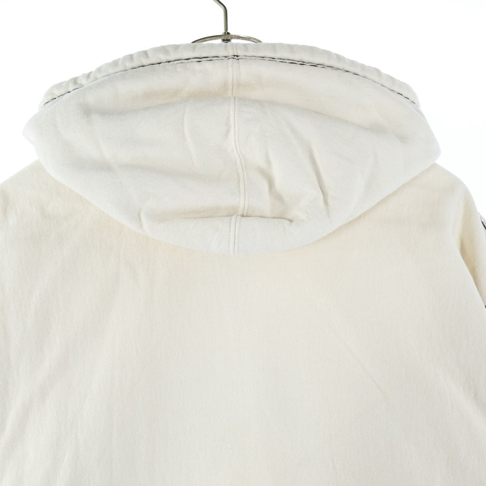 SUPREME(シュプリーム) 20AW Big Stitch Hooded Sweatshirt ビッグステッチ フーデッドスウェットシャツ プルオーバーパーカー フーディー ベージュ