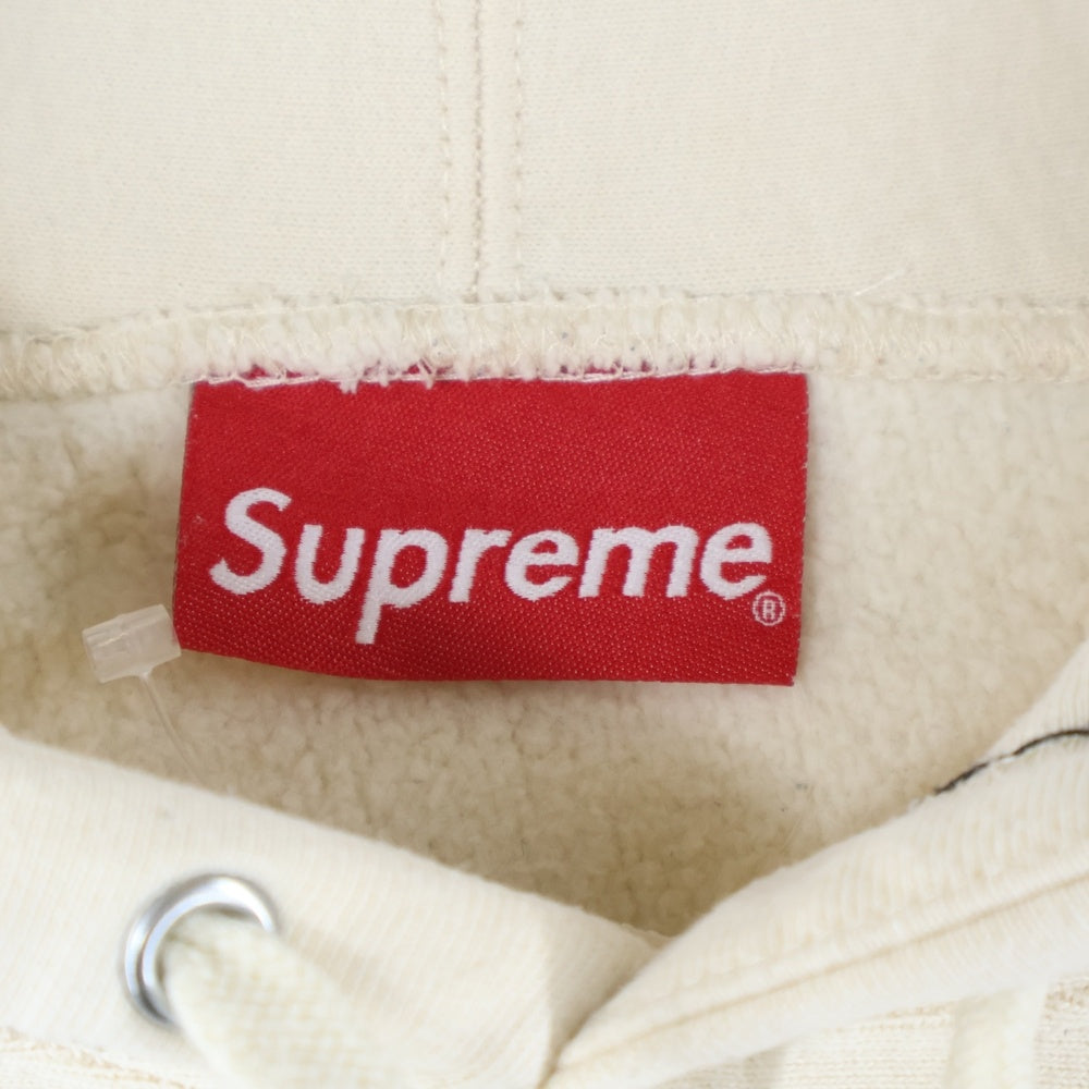 SUPREME(シュプリーム) 20AW Big Stitch Hooded Sweatshirt ビッグステッチ フーデッドスウェットシャツ プルオーバーパーカー フーディー ベージュ