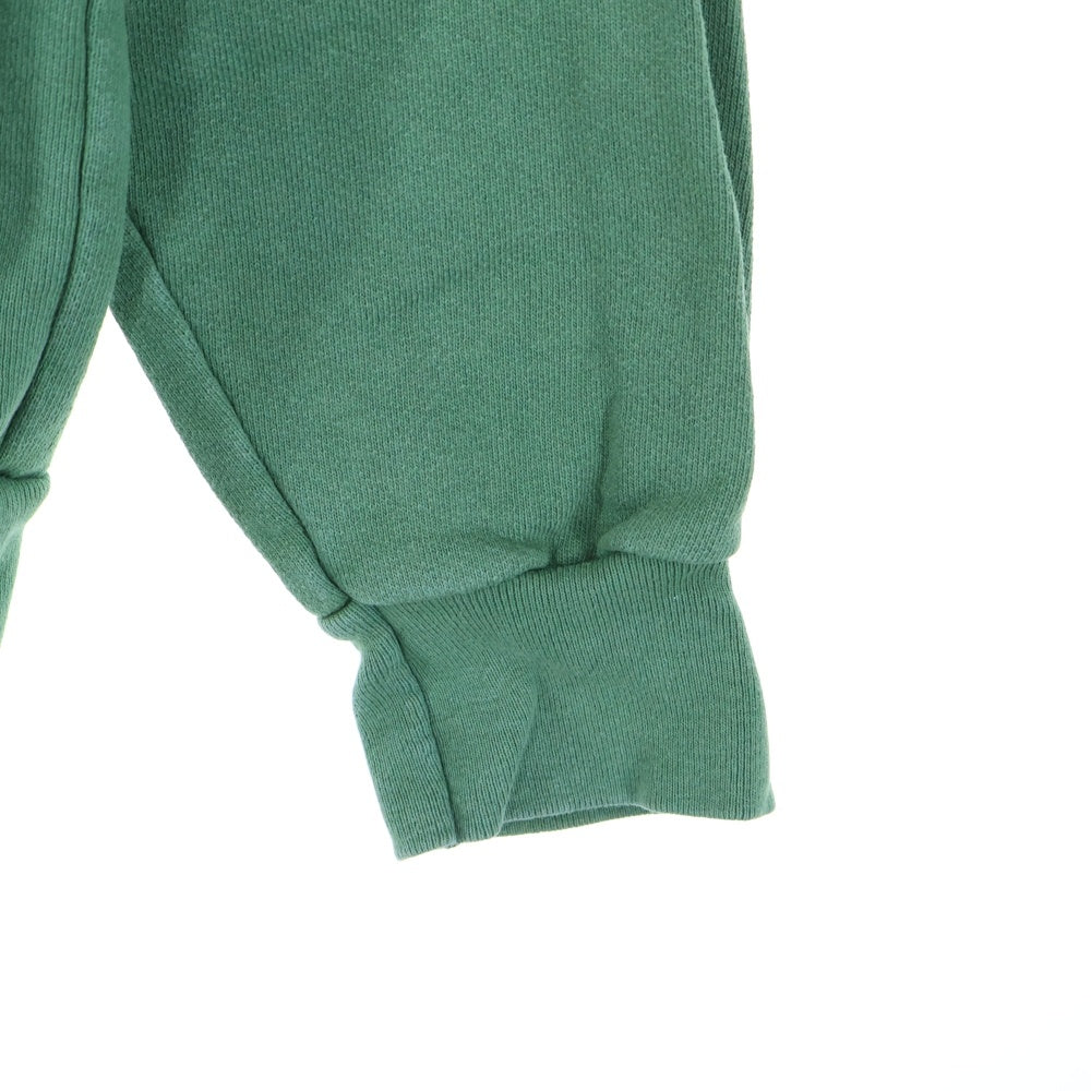 Girls Don't Cry(ガールズドントクライ) LOGO HOODIE ロゴプリント スウェット プルオーバー パーカー グリーン