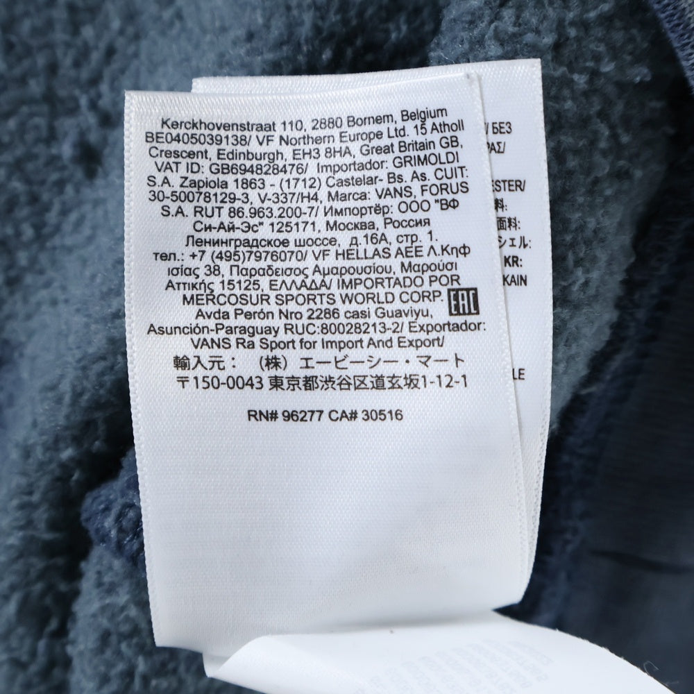 VANS(ヴァンズ) COMFYCUSH HOODIE コンフィクッシュ スウェットパーカーフーディー ネイビー