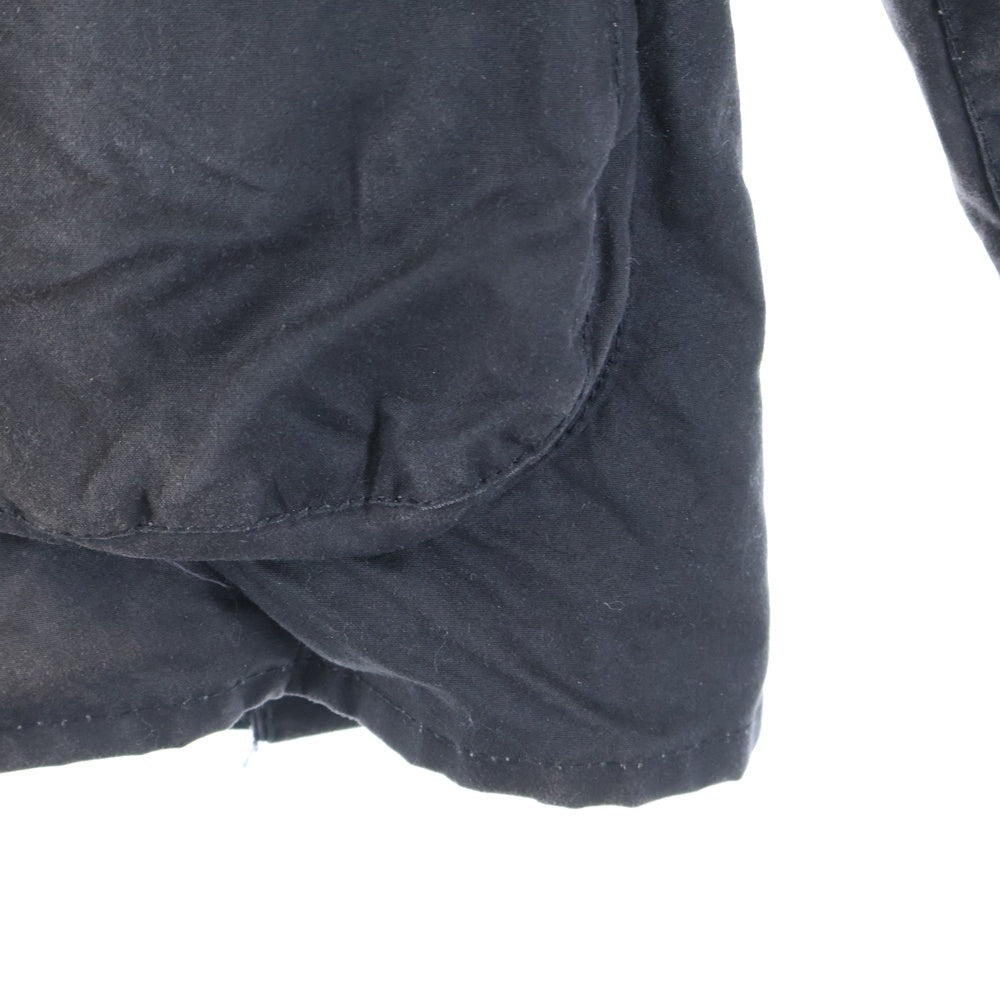 Barbour(バブアー) 16SS SL BEDALE WAX JACKET ビデイル スリムフィット 裏地チェック オイルド ジャケット ブルゾン ブラック MWX0318BK9138