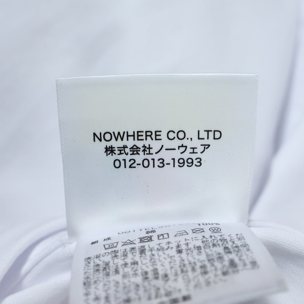 A BATHING APE(アベイシングエイプ) MAP CAMO RELAXED FIT TEE マップカモ リラックス フィット フロント ロゴ プリント クルーネック 半袖 カットソー Tシャツ ホワイト