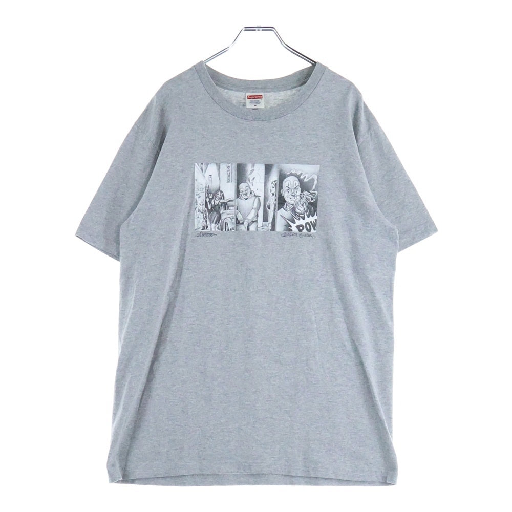 SUPREME(シュプリーム) 24AW Mister Cartoon Pow Tee ミスター カートゥーン パウ 半袖Tシャツ カットソー グレー
