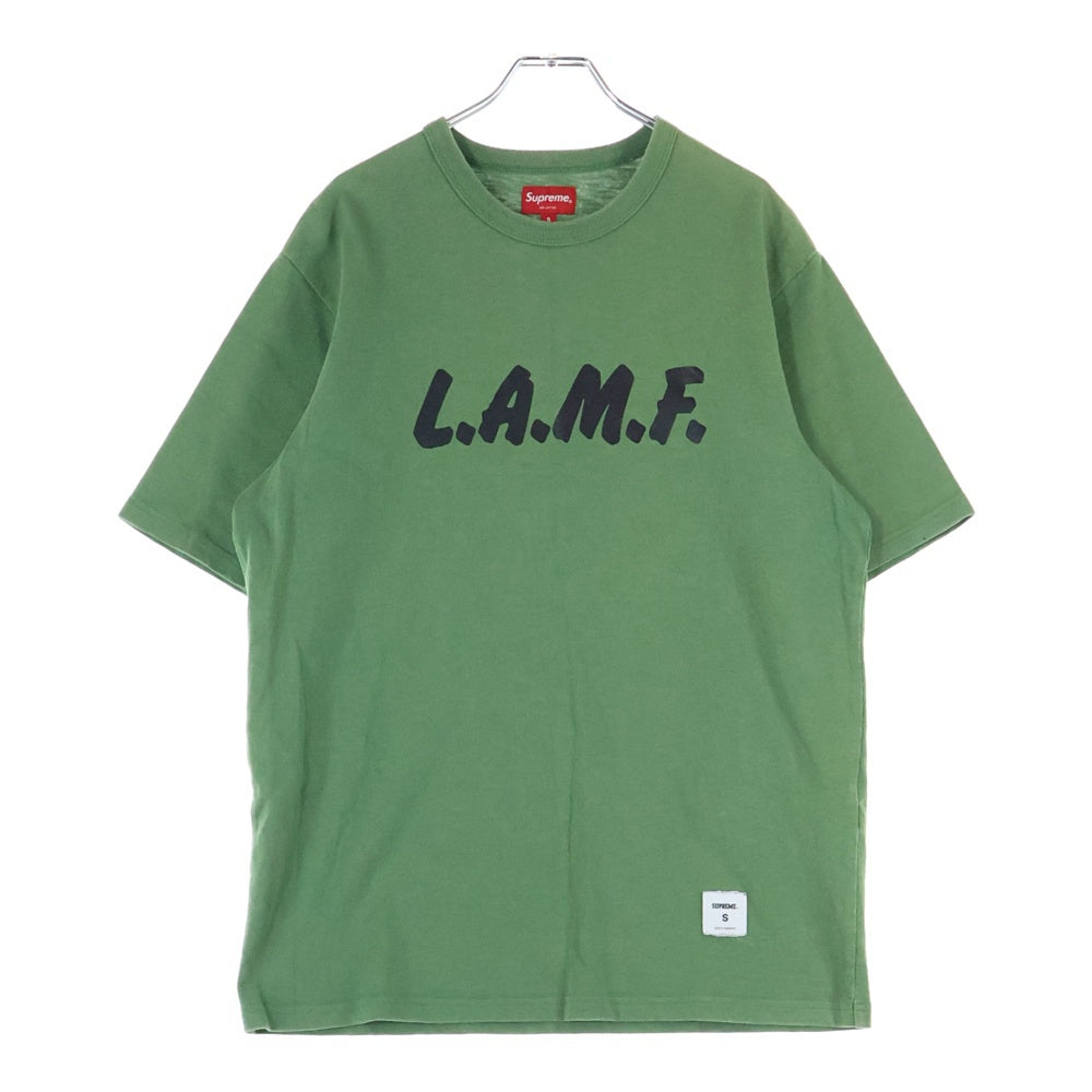 SUPREME(シュプリーム) 20AW LAMF S/S フロントロゴ半袖Tシャツカットソー カーキ