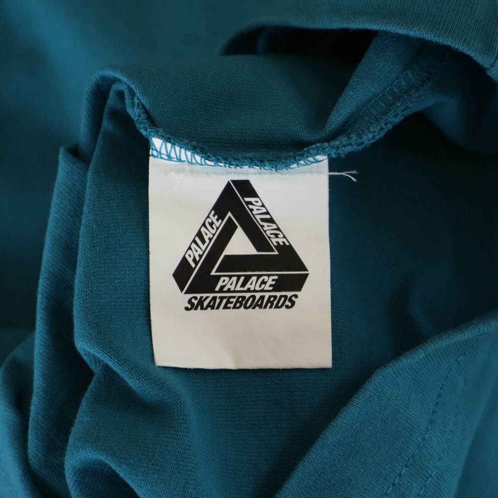 Palace Skateboards(パレススケートボーズ) ×New Balance フロントロゴ 半袖Tシャツカットソー ブルー