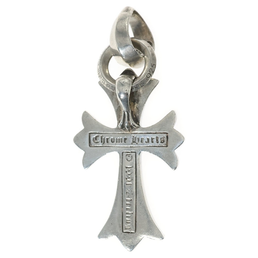 CHROME HEARTS(クロムハーツ) CH CRS SML W/BALE Wベイル スモールCHクロス ペンダントトップ シルバー BCA218