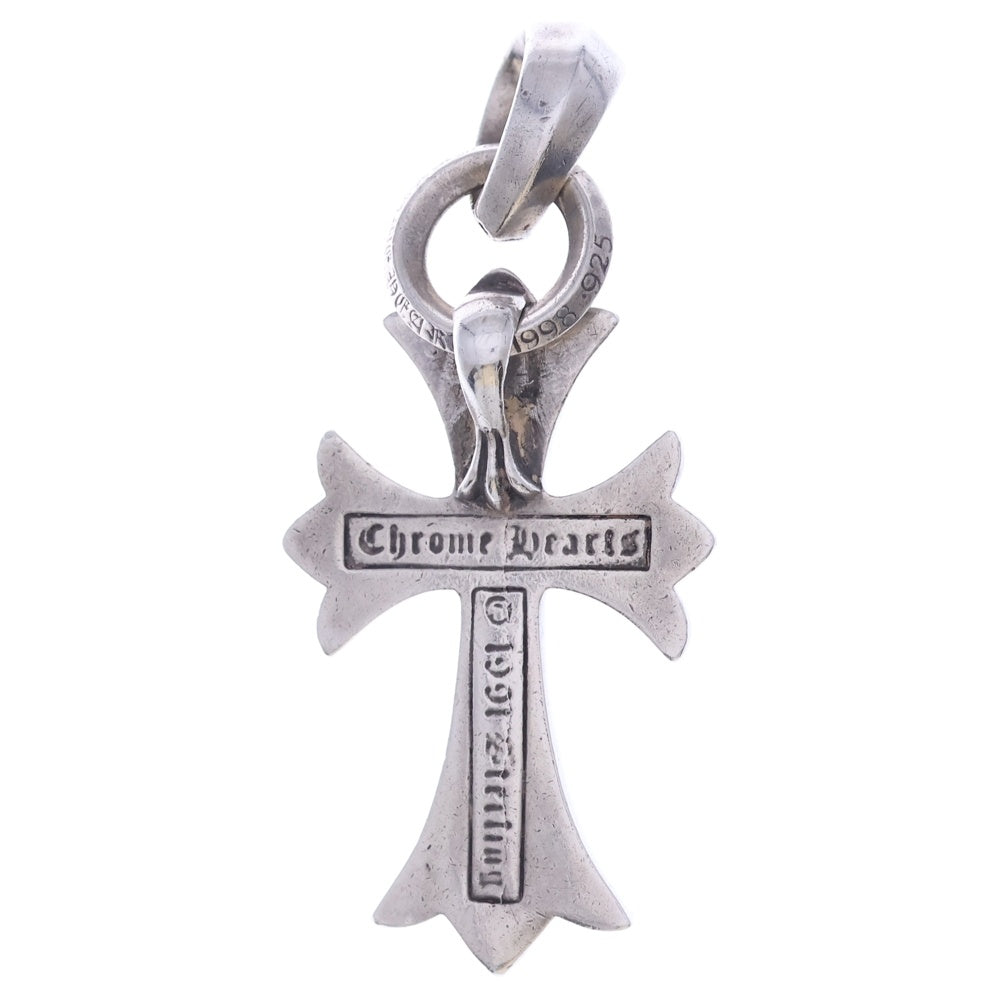 CHROME HEARTS(クロムハーツ) CH CRS SML W/BALE Wベイル スモールCHクロス ペンダントトップ シルバー BCA218