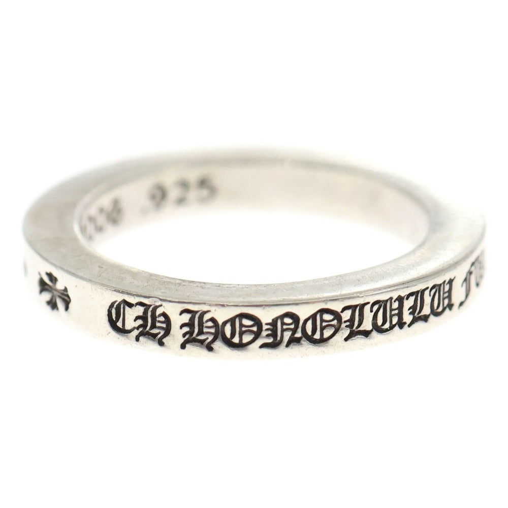 CHROME HEARTS(クロムハーツ) 3mm SPACER FUCKYOU ホノルル限定 3mmスペーサーファックユー シルバーリング シルバー BCA395