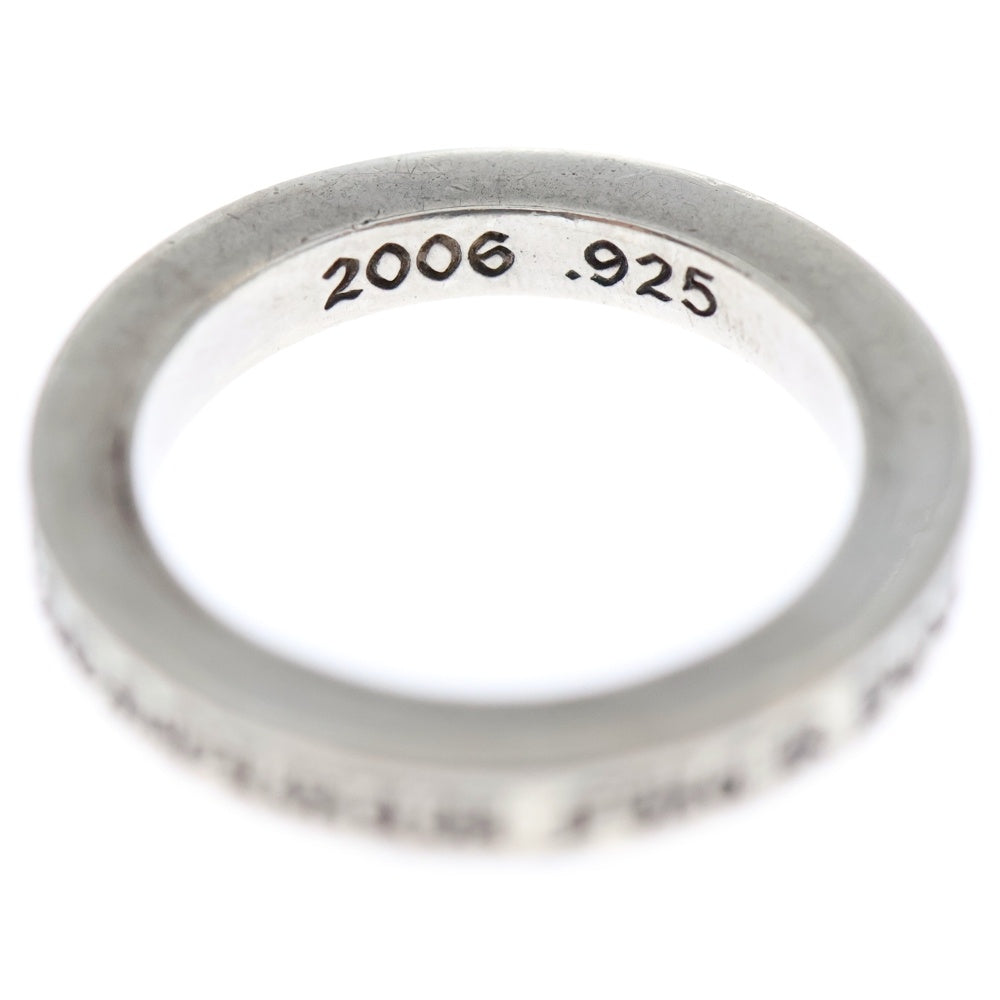 CHROME HEARTS(クロムハーツ) 3mm SPACER FUCKYOU ホノルル限定 3mmスペーサーファックユー シルバーリング シルバー BCA395