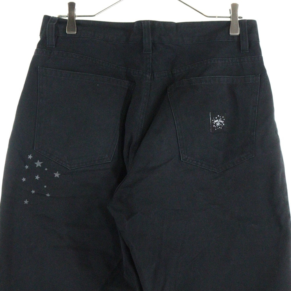 HUF(ハフ) ×The Smashing Pumpkins ザ・スマッシング パンプキンズ グラフィティアート プリント チノパンツ ブラック