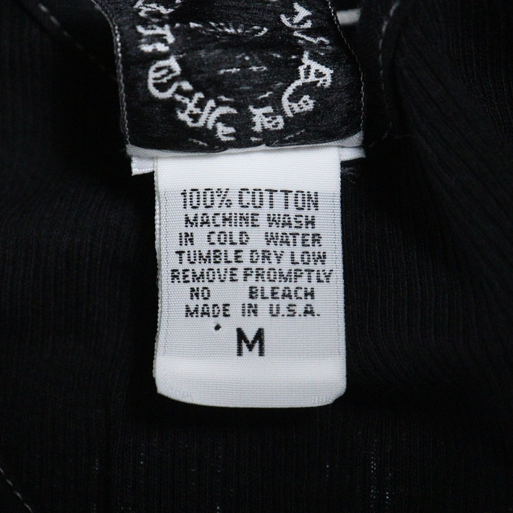 CHROME HEARTS(クロムハーツ) OLD Taipei FUCK YOU T-BAR TANK TOP オールドモデル 台湾限定 ファックユー Tバー バックホースシュープリント タンクトップ ノースリーブ ブラック