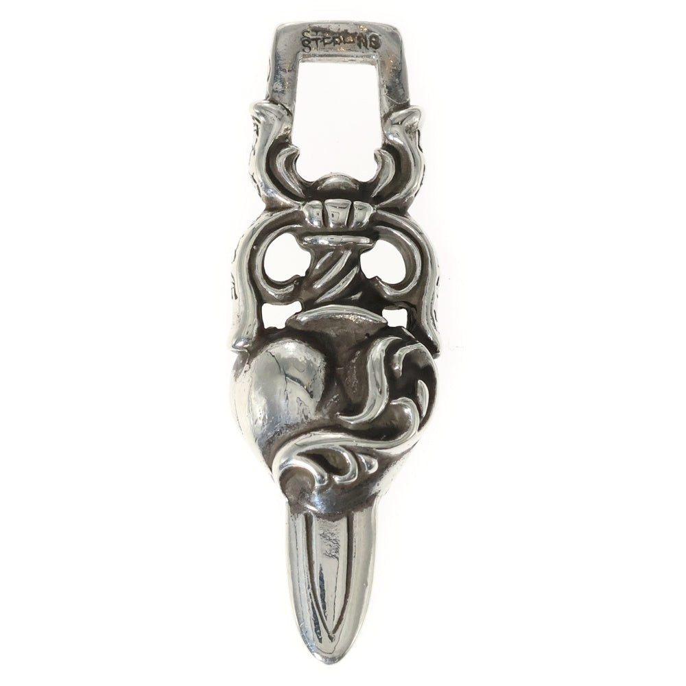 CHROME HEARTS(クロムハーツ) DAGGER HEART ダガーハート ペンダントトップ シルバー BCA243