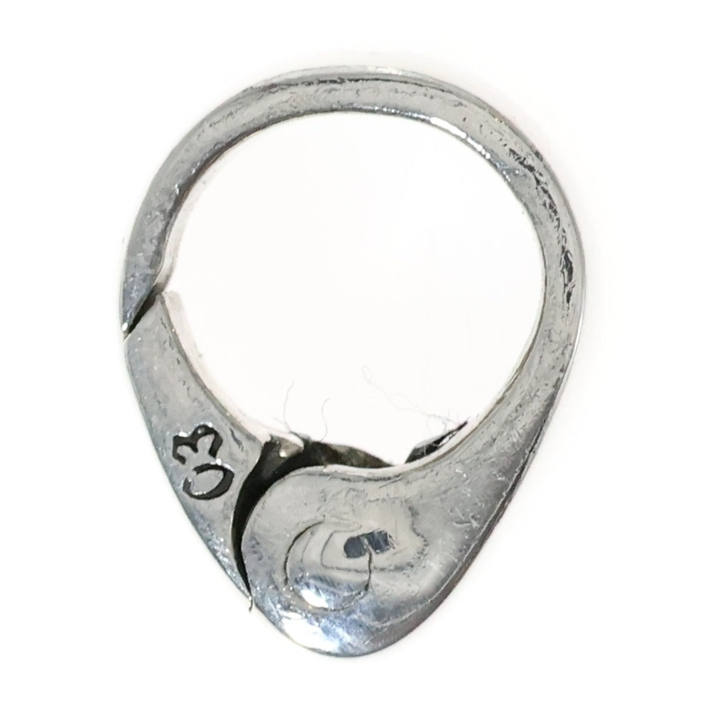 CHROME HEARTS(クロムハーツ) PLAIN BALE プレーンベイル ネックレストップ シルバー