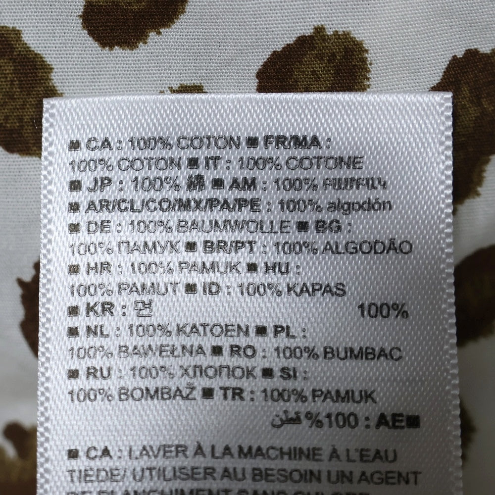 BANANA REPUBLIC(バナナリパブリック) レオパード 総柄 半袖シャツ ベージュ