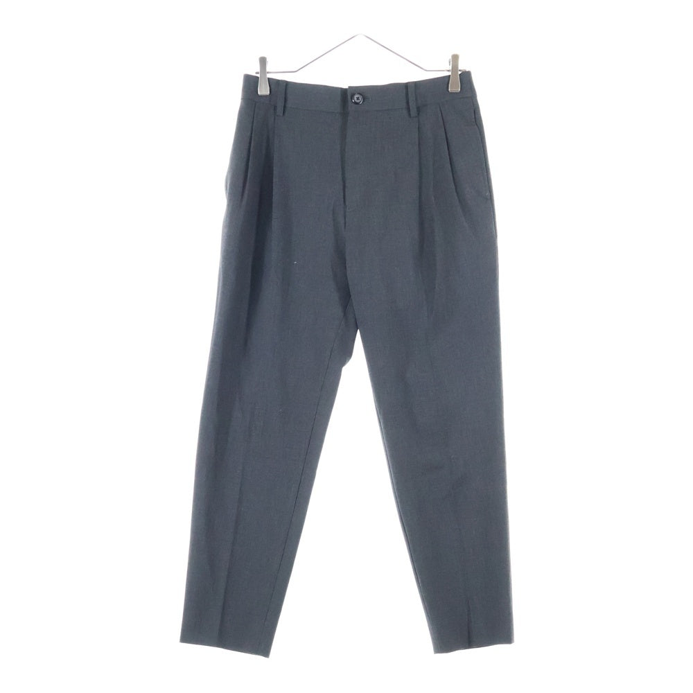 STUDIOUS(ステュディオス) ポリエステル スラックス パンツ グレー 100340005