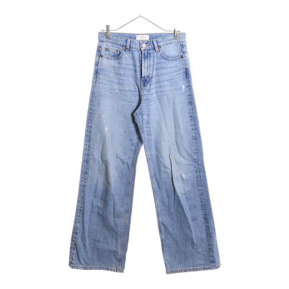 NO BRAND(ノーブランド) Mila Owen ルーズフィットワイドバギーデニムパンツ インディゴ 09WFP241935