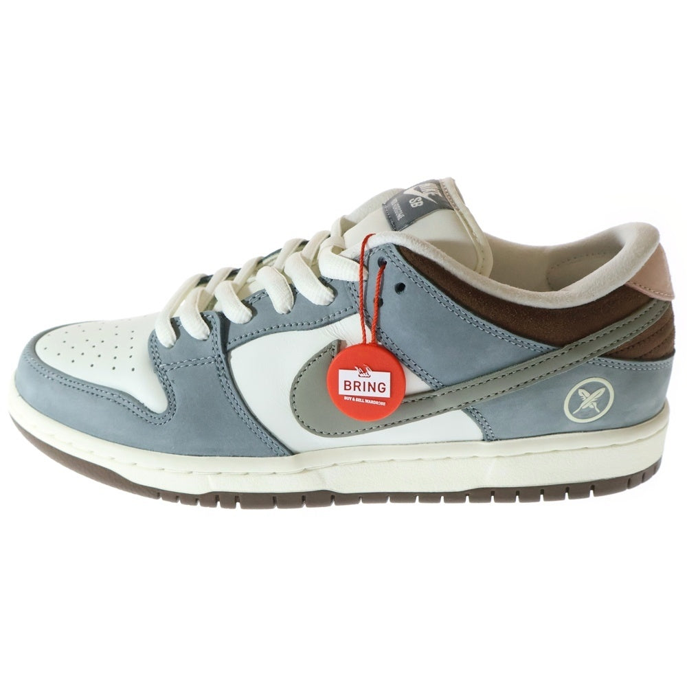 NIKE(ナイキ) ×YUTO HORIGOME DUNK LOW PRO QS 堀米雄斗 ダンク プロ クイックストライク ローカットスニーカー ホワイト/グレー US9/27cm FQ1180-001
