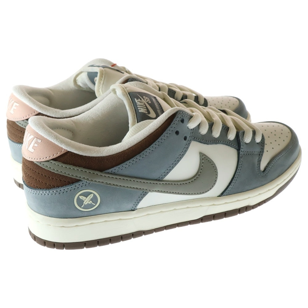 NIKE(ナイキ) ×YUTO HORIGOME DUNK LOW PRO QS 堀米雄斗 ダンク プロ クイックストライク ローカットスニーカー ホワイト/グレー US9/27cm FQ1180-001