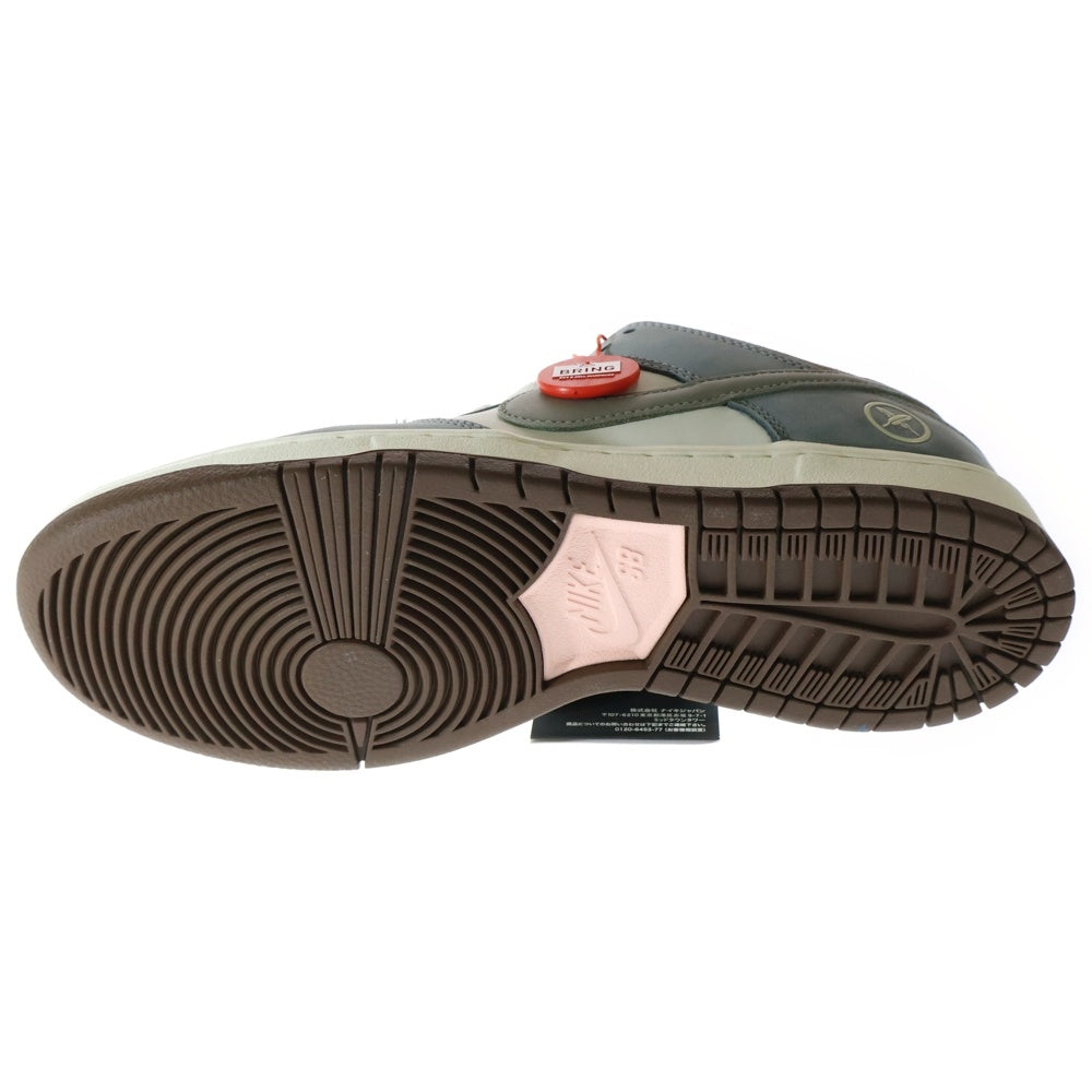 NIKE(ナイキ) ×YUTO HORIGOME DUNK LOW PRO QS 堀米雄斗 ダンク プロ クイックストライク ローカットスニーカー ホワイト/グレー US9/27cm FQ1180-001