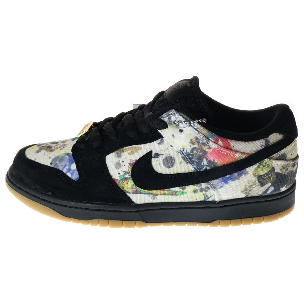 NIKE(ナイキ) 23AW ×DUNK LOW QS Rammellzee シュプリーム ダンクロー ラメルジー ローカットスニーカー ブラック/マルチ US9/27.0cm FD8778-001