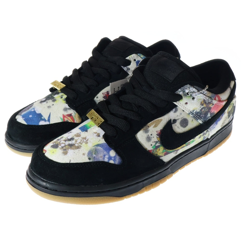 NIKE(ナイキ) 23AW ×DUNK LOW QS Rammellzee シュプリーム ダンクロー ラメルジー ローカットスニーカー ブラック/マルチ US9/27.0cm FD8778-001