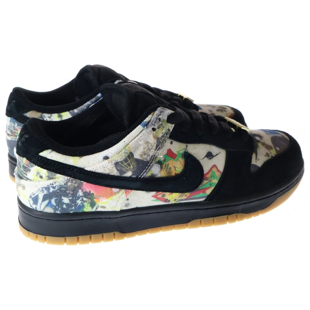 NIKE(ナイキ) 23AW ×DUNK LOW QS Rammellzee シュプリーム ダンクロー ラメルジー ローカットスニーカー ブラック/マルチ US9/27.0cm FD8778-001