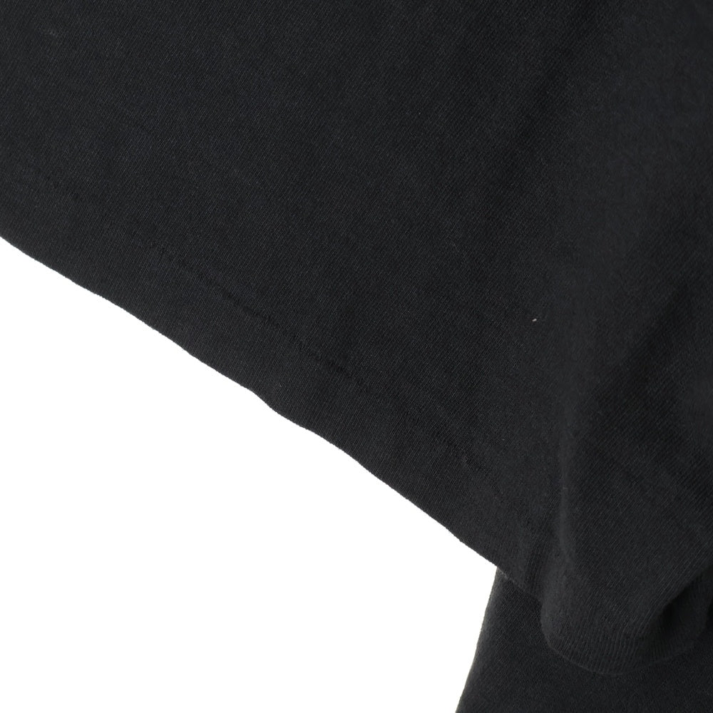 Timberland(ティンバーランド) 90s Authentic Weathergear フロントプリント クルーネック 半袖Tシャツ カットソー ブラック